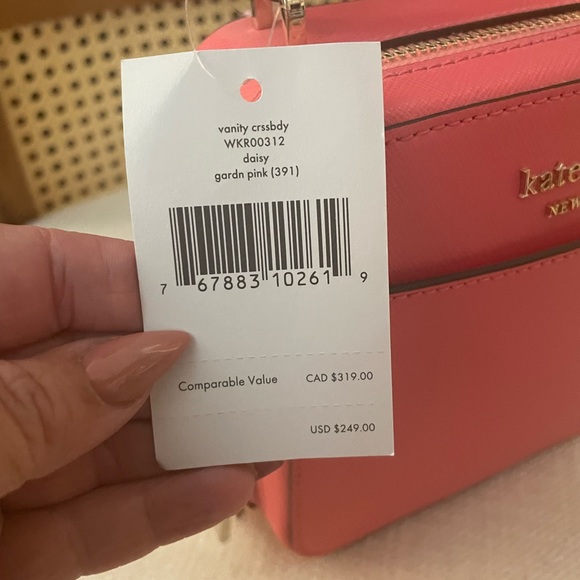 kate spade Coral Pink Top-Handle Crossbody Bag - Picture 3 of 3